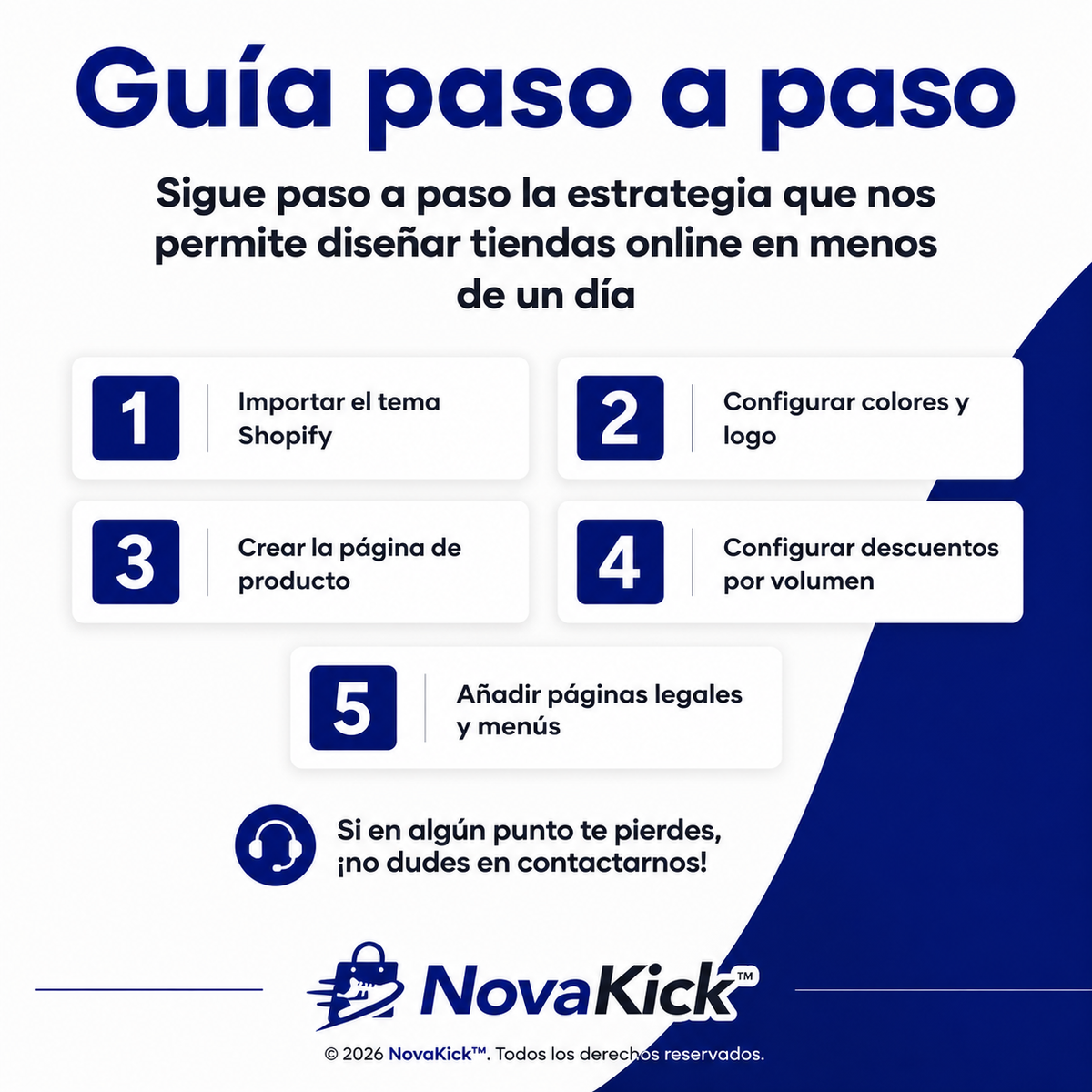 NovaKick™ - Nuestra plantilla oficial